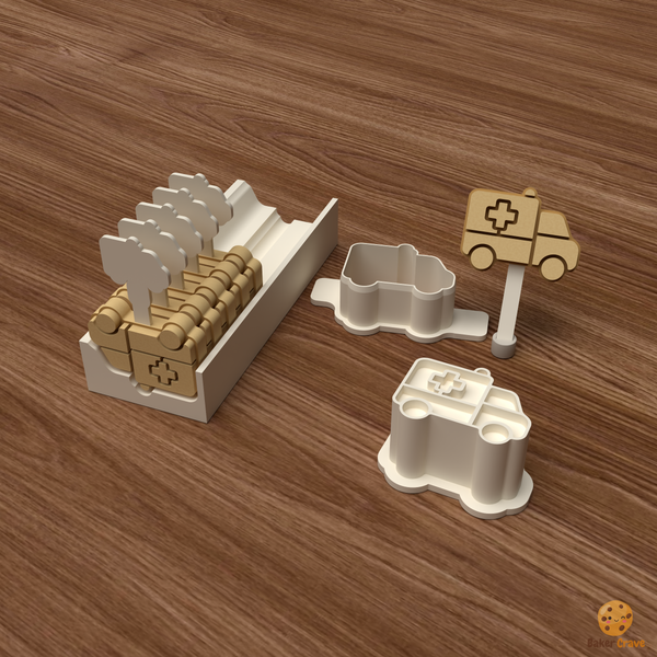 Ambulance Cake Pop Mold