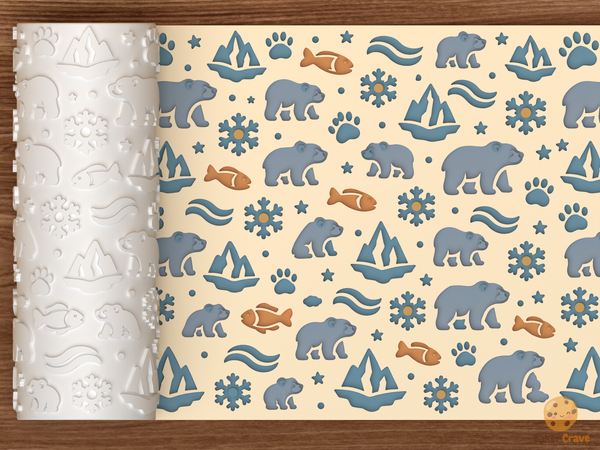 Polar Bear Arctic Textured Roller