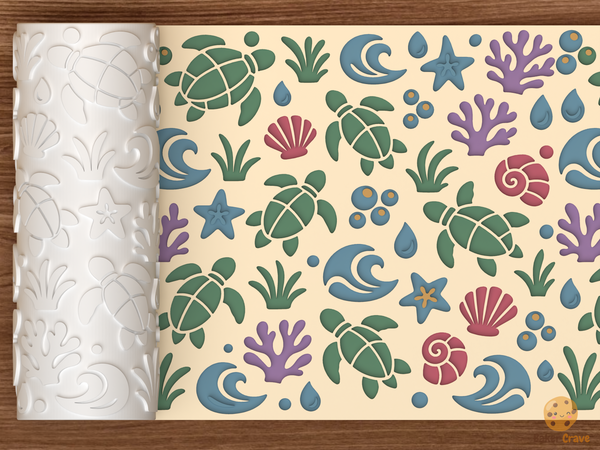 Turtle Lagoon Textured Roller