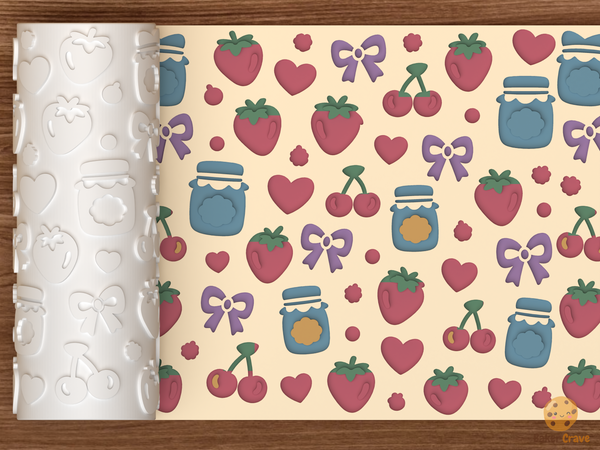 Berry Sweet Jam Textured Roller