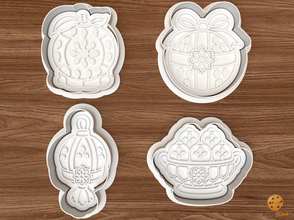 Christmas Pomander Cookie Cutter Set