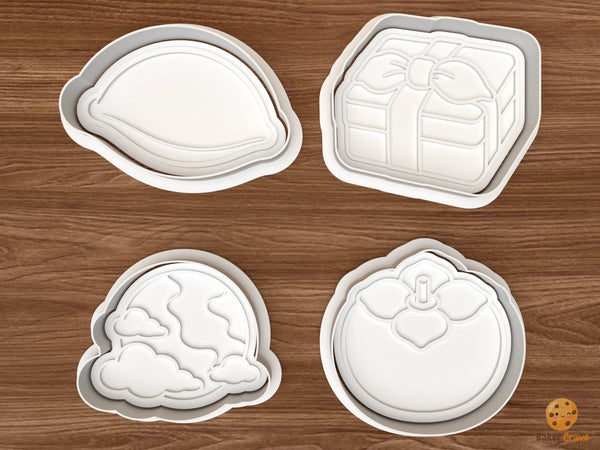 Chuseok Harvest Cookie Cutter Set