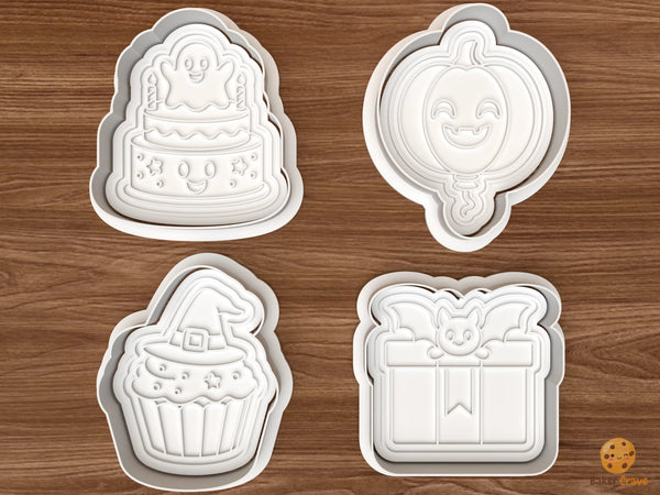 Halloween Birthday Party Cookie Cutter Set