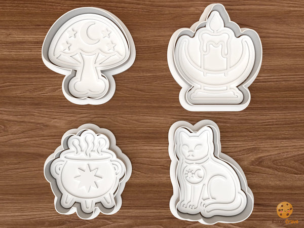 Whimsigoth Halloween Cookie Cutter Set