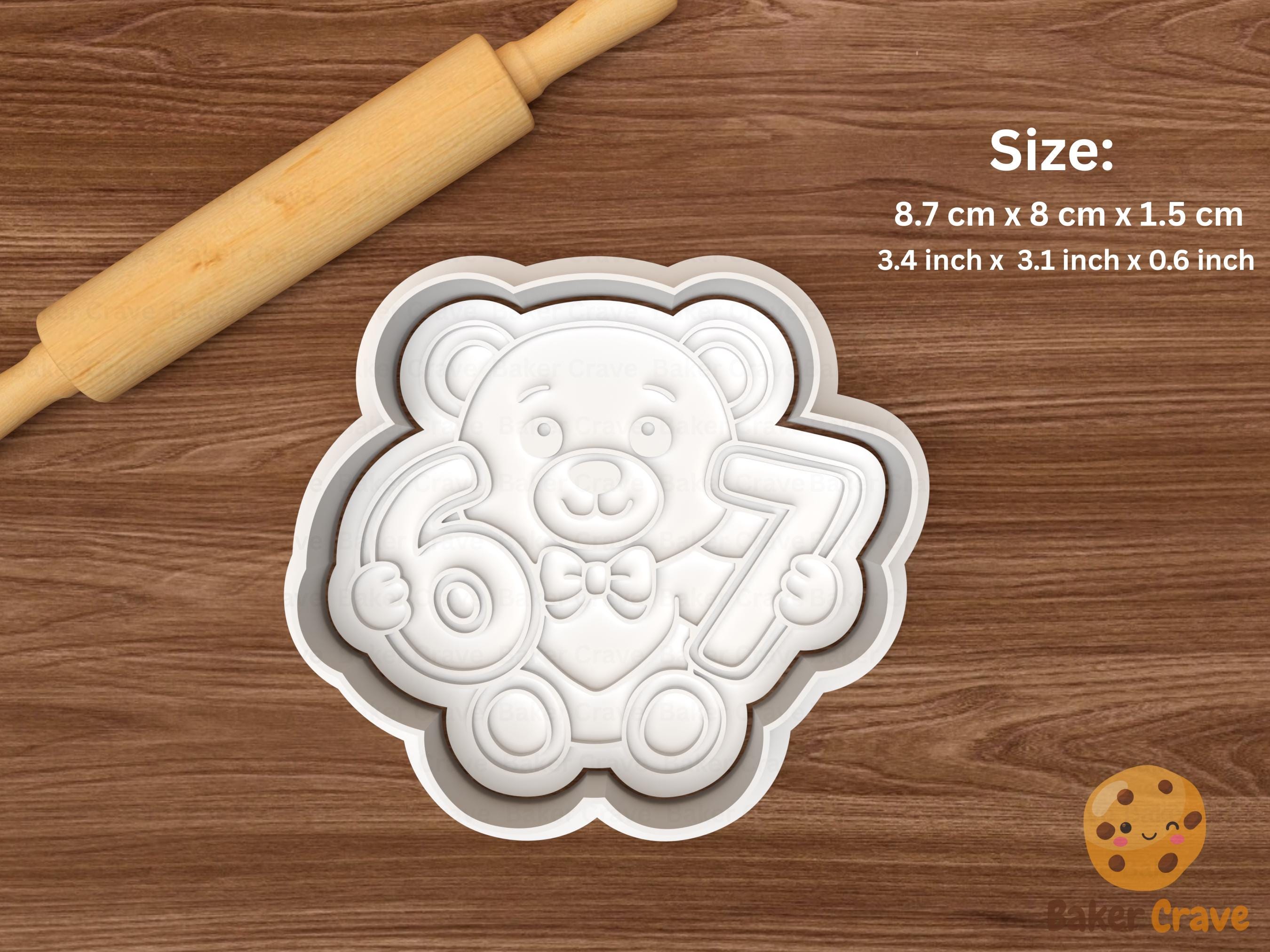 Cute 6 7 Valentine Characters Cookie Cutter Set STL File