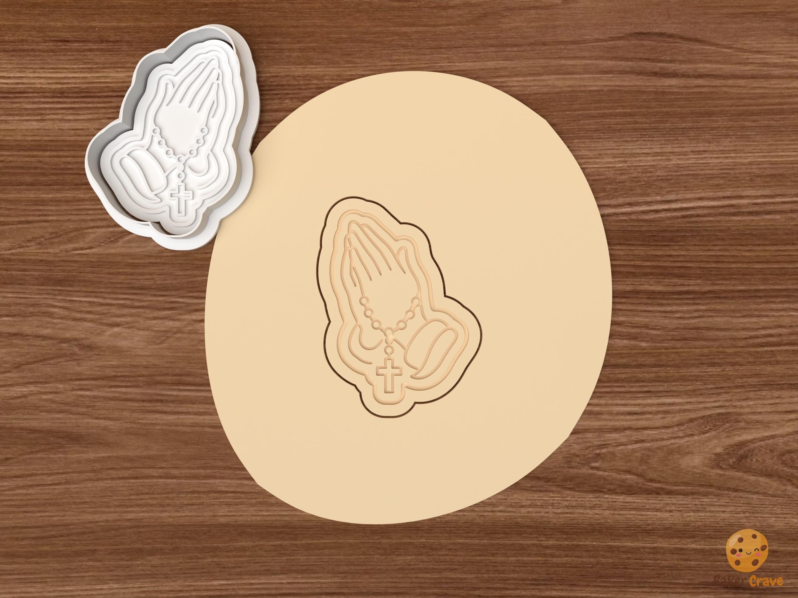 Holy Mary Religious Cookie Cutter Set STL File