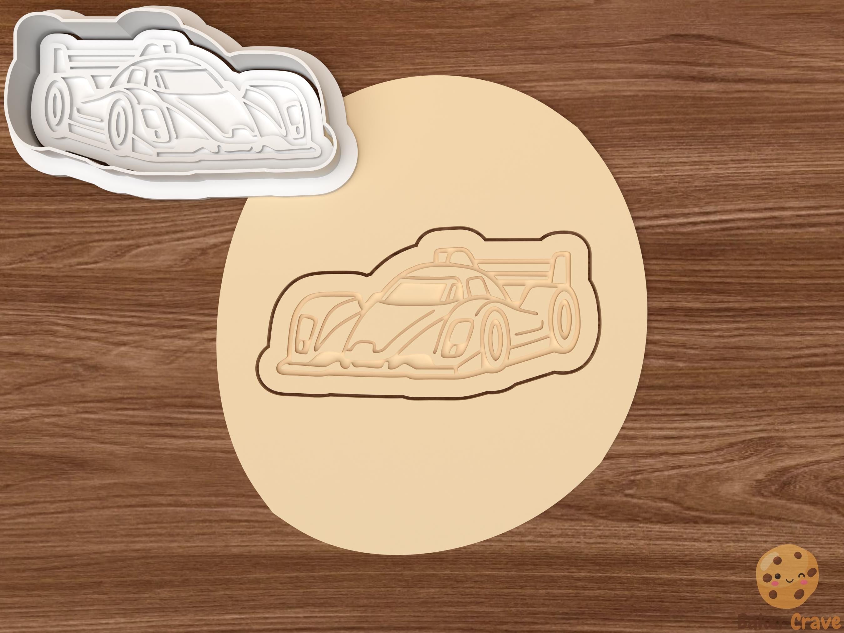 Racing Cars Cookie Cutter Set STL File