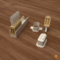 Fillable Cakesicle Cake Pop Mold STL File