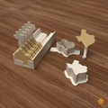 Texas State Cake Pop Mold STL File