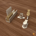 Necktie Cake Pop Mold STL File
