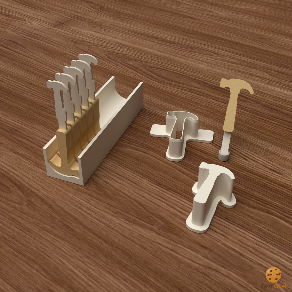 Claw Hammer Cake Pop Mold STL File