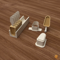 Filled Tapered Cake Pop Mold STL File