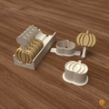 Pumpkin Cake Pop Mold STL File