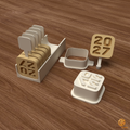 Stacked Cake Pop Mold STL File