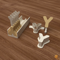 Letter Y Cake Pop Mold STL File