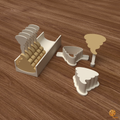 Tornado Cake Pop Mold STL File