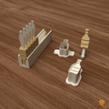 Champagne Bottle Cake Pop Mold STL File