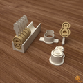 Number 8 Cake Pop Mold STL File