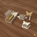 Butterfly Cake Pop Mold STL File