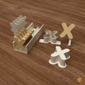 Letter X Cake Pop Mold STL File