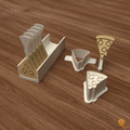Pizza Slice Cake Pop Mold STL File