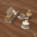 Hot Cocoa Mug Cake Pop Mold STL File