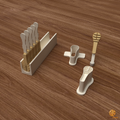Microphone Cake Pop Mold STL File