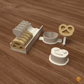 Soft Pretzel Cake Pop Mold STL File