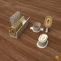 Number 0 Cake Pop Mold STL File