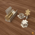 Puzzle Piece Cake Pop Mold STL File