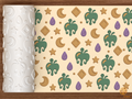 Poison Apple Charms Textured Roller STL File - 01 main photo deboss colored