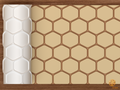 Honeycomb Hexagon Textured Roller STL File - 01 main photo deboss colored