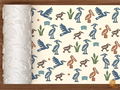 Coastal Wading Birds Textured Roller STL File