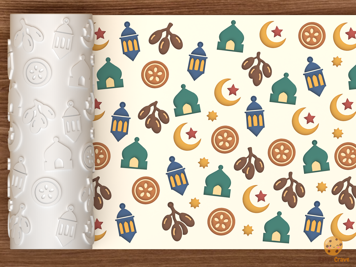 Ramadan Eid Textured Roller