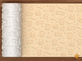 Spooky Popcorn Movie Night Textured Roller STL File - 01 main photo deboss