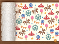 Carousel Fairground Rides Textured Roller STL File