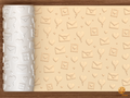 Valentine Love Letters Textured Roller STL File - 01 main photo deboss