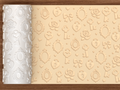 Vintage Love Locks Textured Roller STL File - 01 main photo deboss