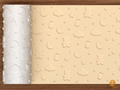 Baby Nursery Night Sky Textured Roller STL File - 01 main photo deboss