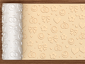 Romantic Wedding Textured Roller STL File - 01 main photo deboss