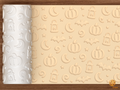 Moonlit Pumpkin Patch Textured Roller STL File - 01 main photo deboss