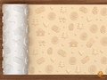 Rustic Woodland Cabin Textured Roller STL File - 01 main photo deboss