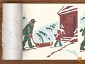 Bringing Home the Christmas Tree Textured Roller STL File
