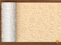 Breakfast Brunch Textured Roller STL File