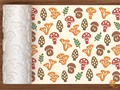 Mushroom Forager Textured Roller STL File