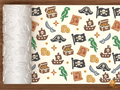 Pirate Treasure Textured Roller STL File