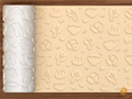 Dumpling Soup Vegetables Textured Roller STL File - 01 main photo deboss