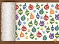Grumpy Monster Ornament Baubles Textured Roller STL File