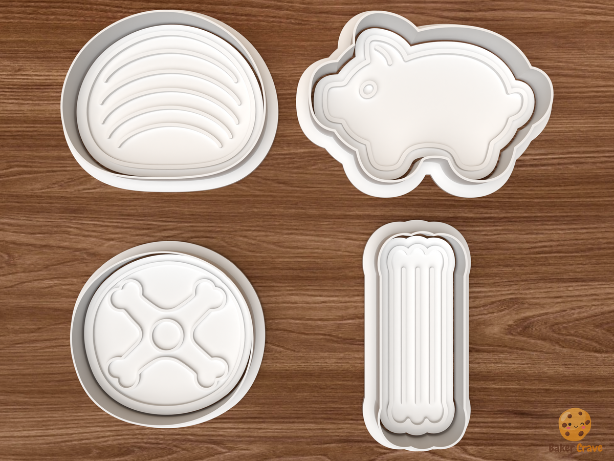 Mexican Panaderia Cookie Cutter Set