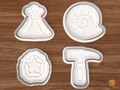Geology Earth Science Cookie Cutter Set STL File
